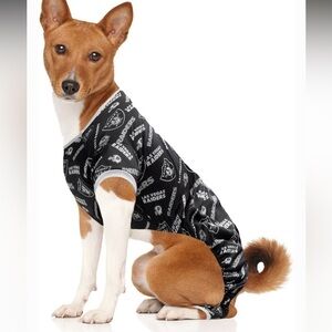 NFL Raiders Dog Pajamas, Official NFL, Size: Small - NWT